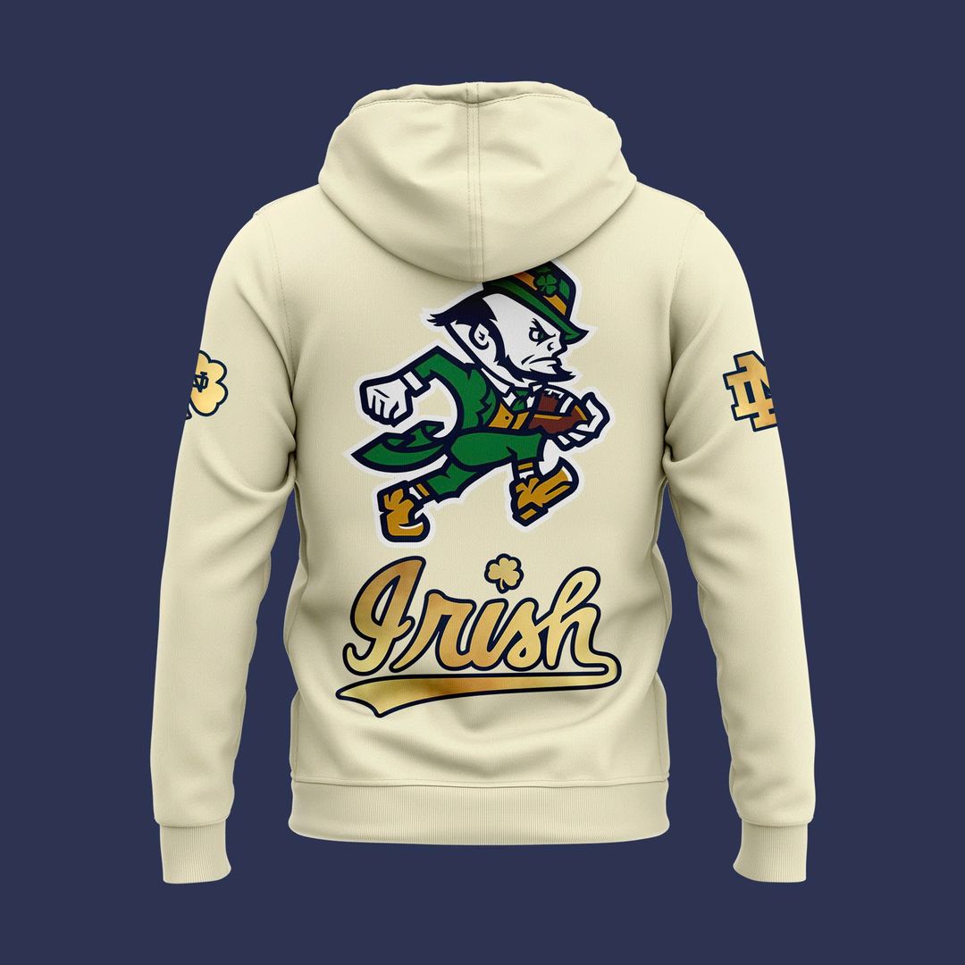 Notre Dame Football Coach Marcus Freeman 2025 New Combo Hoodie