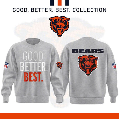 Chicago Bears 2025 Sweatshirt The Good. Better. Best. Collection3