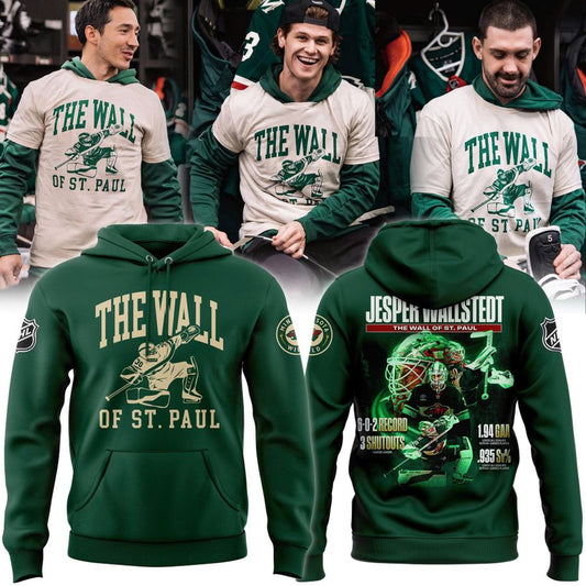 The Wall Of St. Paul Hoodie (Green)