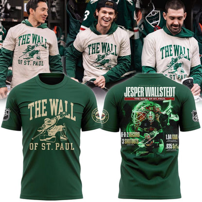 The Wall Of St. Paul T-Shirt (Green)