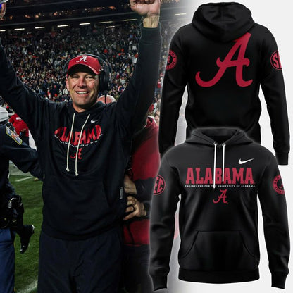 Alabama Sideline Men's Dri-FIT College Pullover Hoodie (V2)