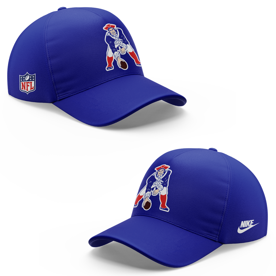 New England Patriots Throwback Historic Royal Sweatshirt