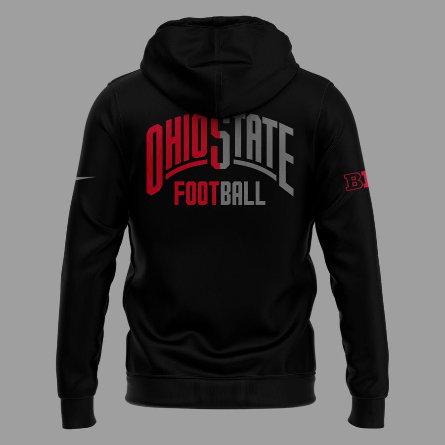 2025 limited edition Hoodie Ohio State Football "Back In Black"