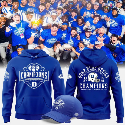 Duke Blue Devils Football Champs Hoodie
