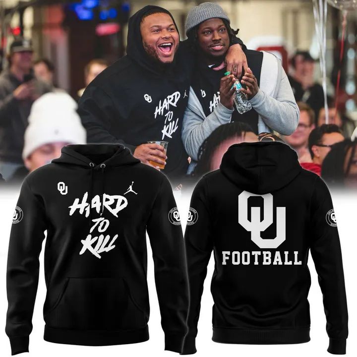 Oklahoma Sooners "HARD TO KILL" 2025-2026 Special Hoodie