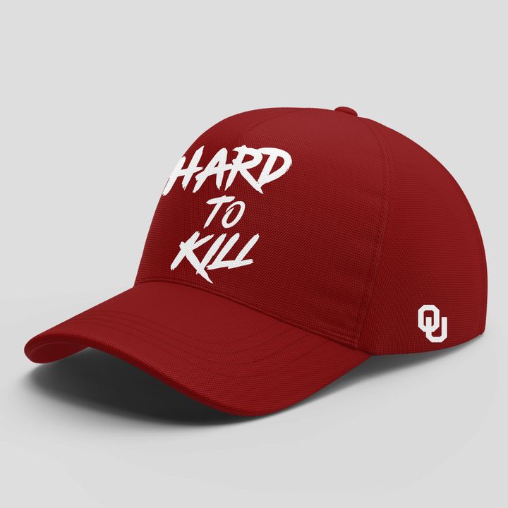 2025 Special Oklahoma Sooners "HARD TO KILL" t-shirt red