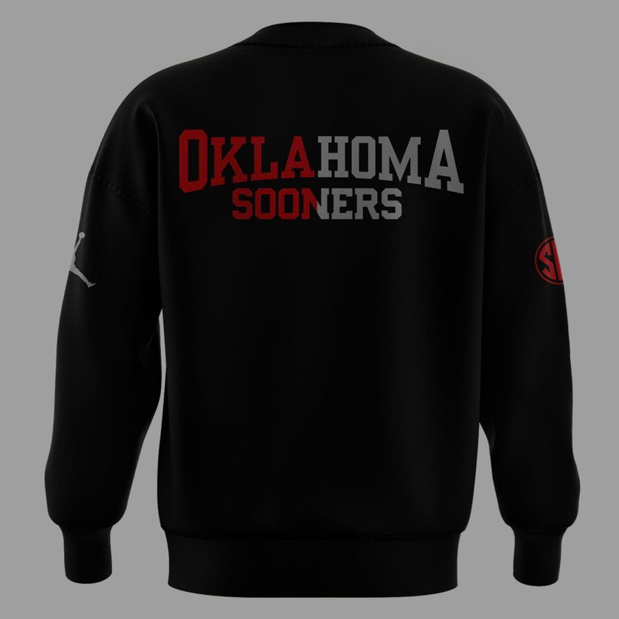 2025 limited edition sweatshirt Oklahoma Sooners football "Back In Black" for fans
