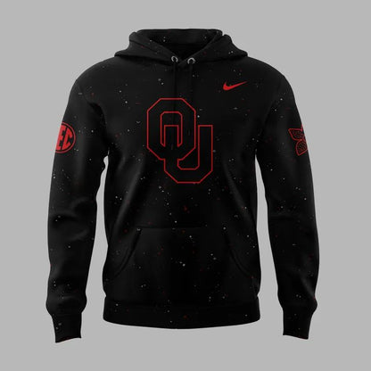 2025 Limited Edition Oklahoma Sooners x Stranger Things Hoodie