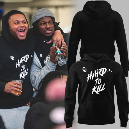 2025 Oklahoma Sooners "HARD TO KILL" Special Hoodie black