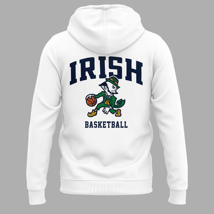 Special Notre Dame Basketball Leprechaun Hoodie.