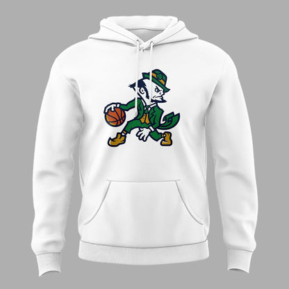 Special Notre Dame Basketball Leprechaun Hoodie.