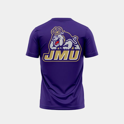 James Madison University Dukes Football 2025 College Football Playoffs Short Sleeve T-Shirt v1