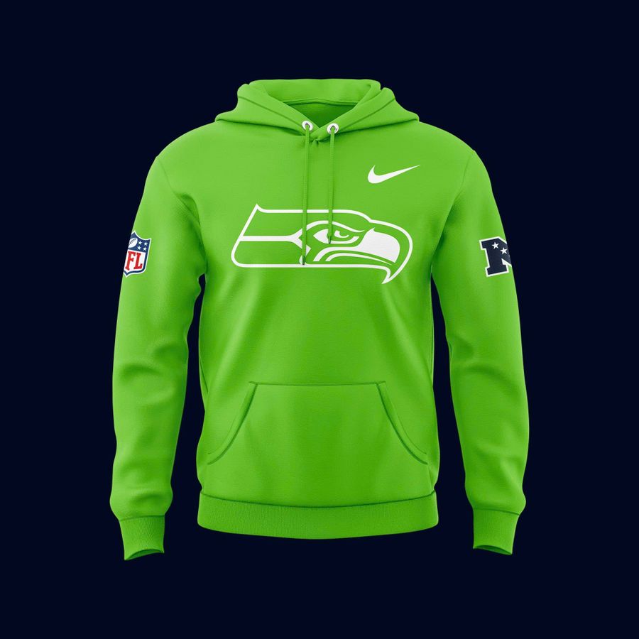 Unisex Seattle Seahawks Neon Green Special Hoodie