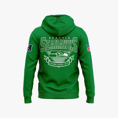 Unisex Seattle Seahawks Green Special Hoodie