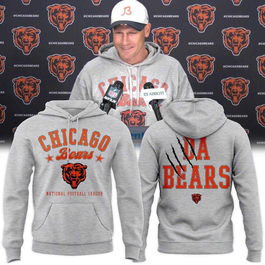 2025 Ben Johnson Da Bears Nation Hoodie