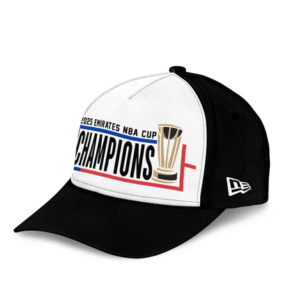 2025 New York Knicks NBA Cup Champions T-Shirt V2