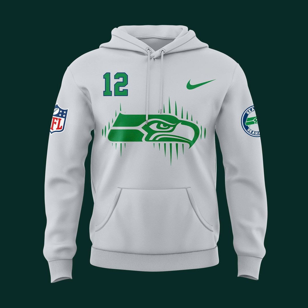 Seattle Seahawks Rivalries Collection Sideline Pullover Combo Hoodie