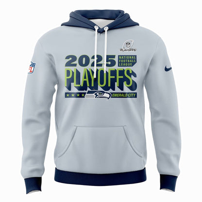 Seattle Seahawks 2025 Playoffs Ready Hoodie