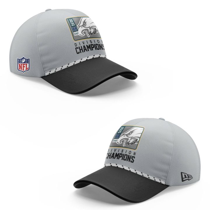 Philadelphia Eagles 2025 NFC East Division Champions Locker Room Trophy Collection T-shirt