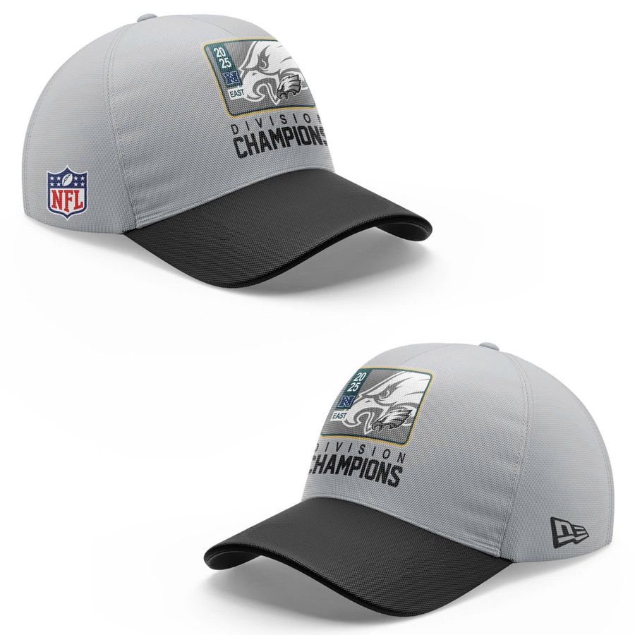 Unisex Black Philadelphia Eagles 2025 NFC East Division Champions Sweatshirt