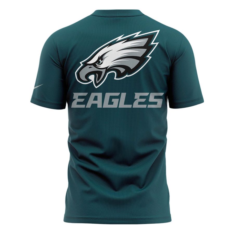 Unisex Midnight Green Philadelphia Eagles 2025 NFC East Division Champions T-Shirt