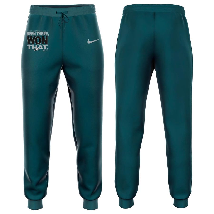 Unisex Midnight Green Philadelphia Eagles 2025 NFC East Division Champions Long Tee