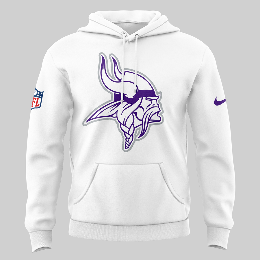 Minnesota Vikings Summit White 2025 Hoodie