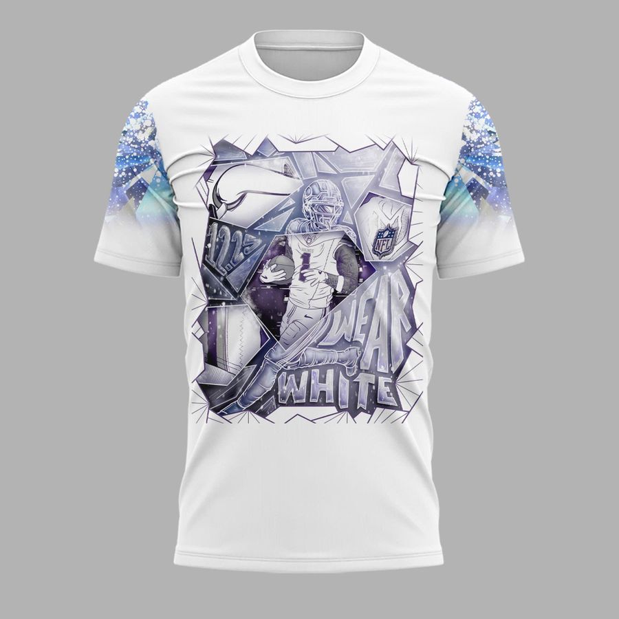 Minnesota Vikings's Winter Whiteout Week T-Shirt