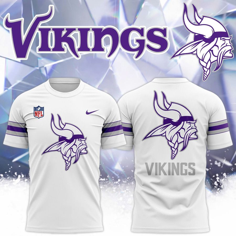 Nike Vikings White Out 2025 T-Shirt