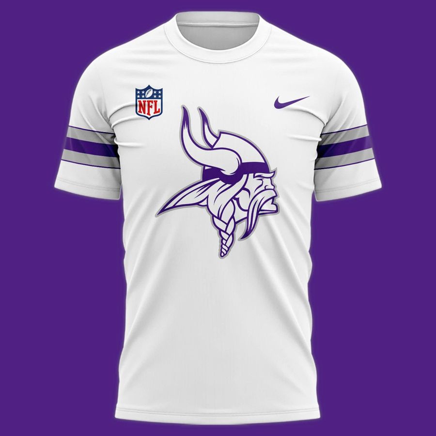 Nike Vikings White Out 2025 T-Shirt