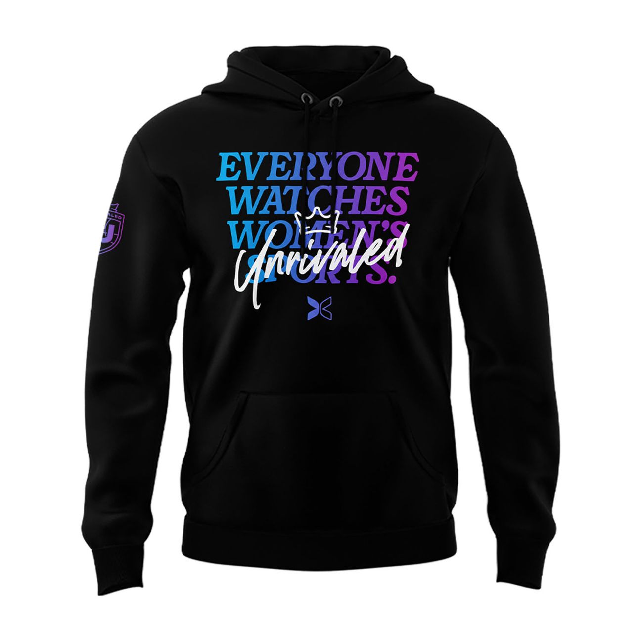 “Everyone Watches Women’s Sports” Unrivaled Hoodie