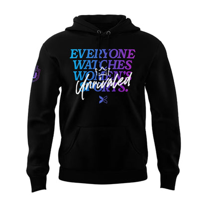 “Everyone Watches Women’s Sports” Unrivaled Hoodie