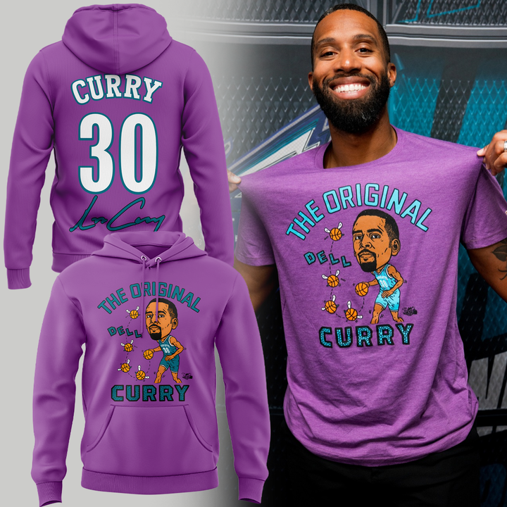 01.Charlotte Hornets-The Original CURRY  Limited Edition  Hoodie