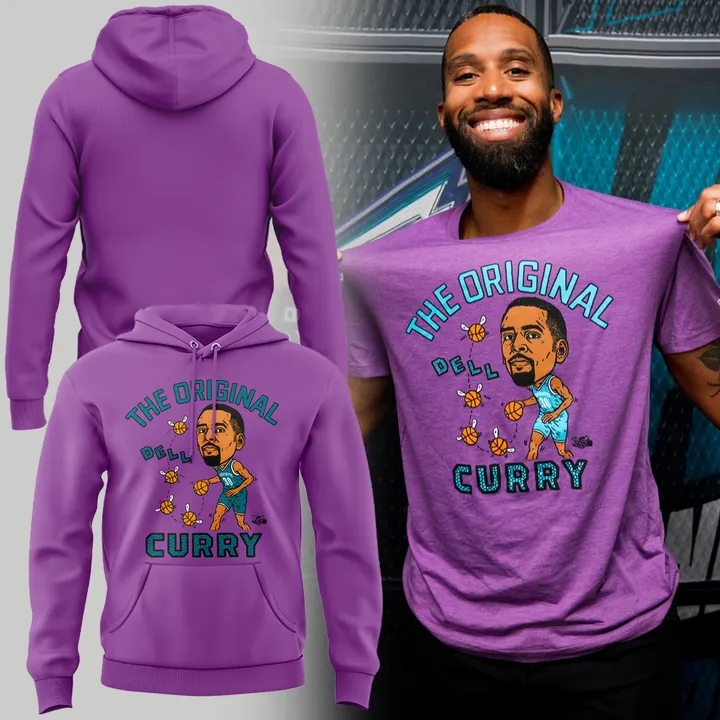 02.Charlotte Hornets-The Original CURRY  Limited Edition  Hoodie