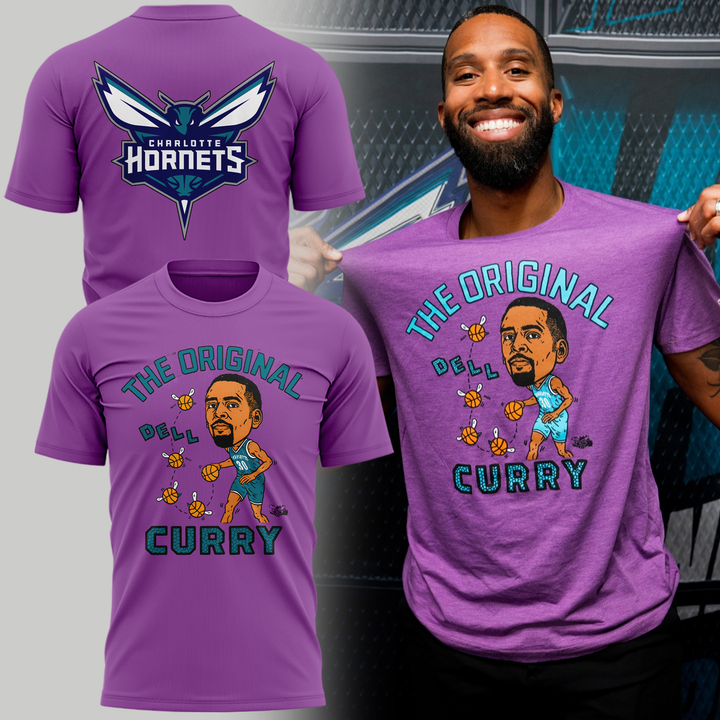 01.Charlotte Hornets-The Original CURRY  Limited Edition   T-SHIRT