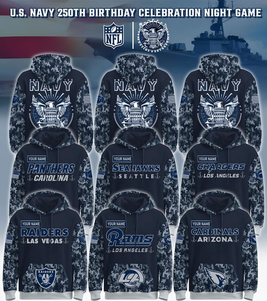 Navy 250th Birthday Hoodie Limited Editions