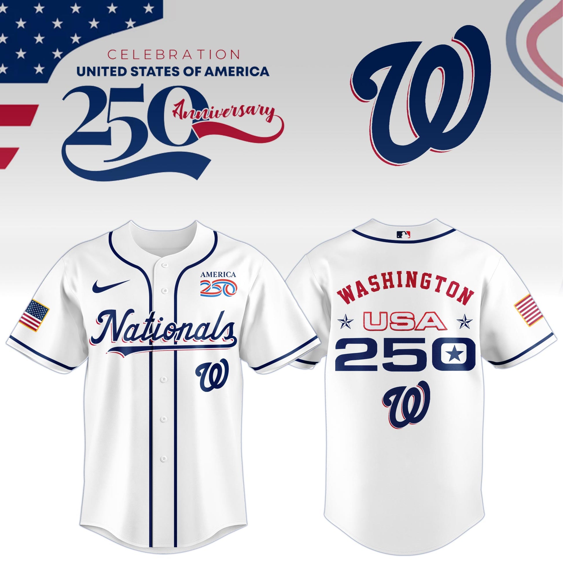 WAS-  250 USA Limited Editions Jersey