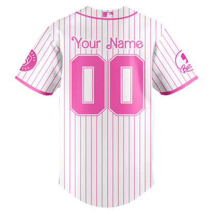Milwaukee Brewers MLB x Barbie Night Game Limited Edition Jersey 2025