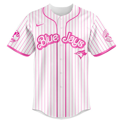 Toronto Blue Jays MLB x Barbie Night Game Limited Edition Jersey 2025