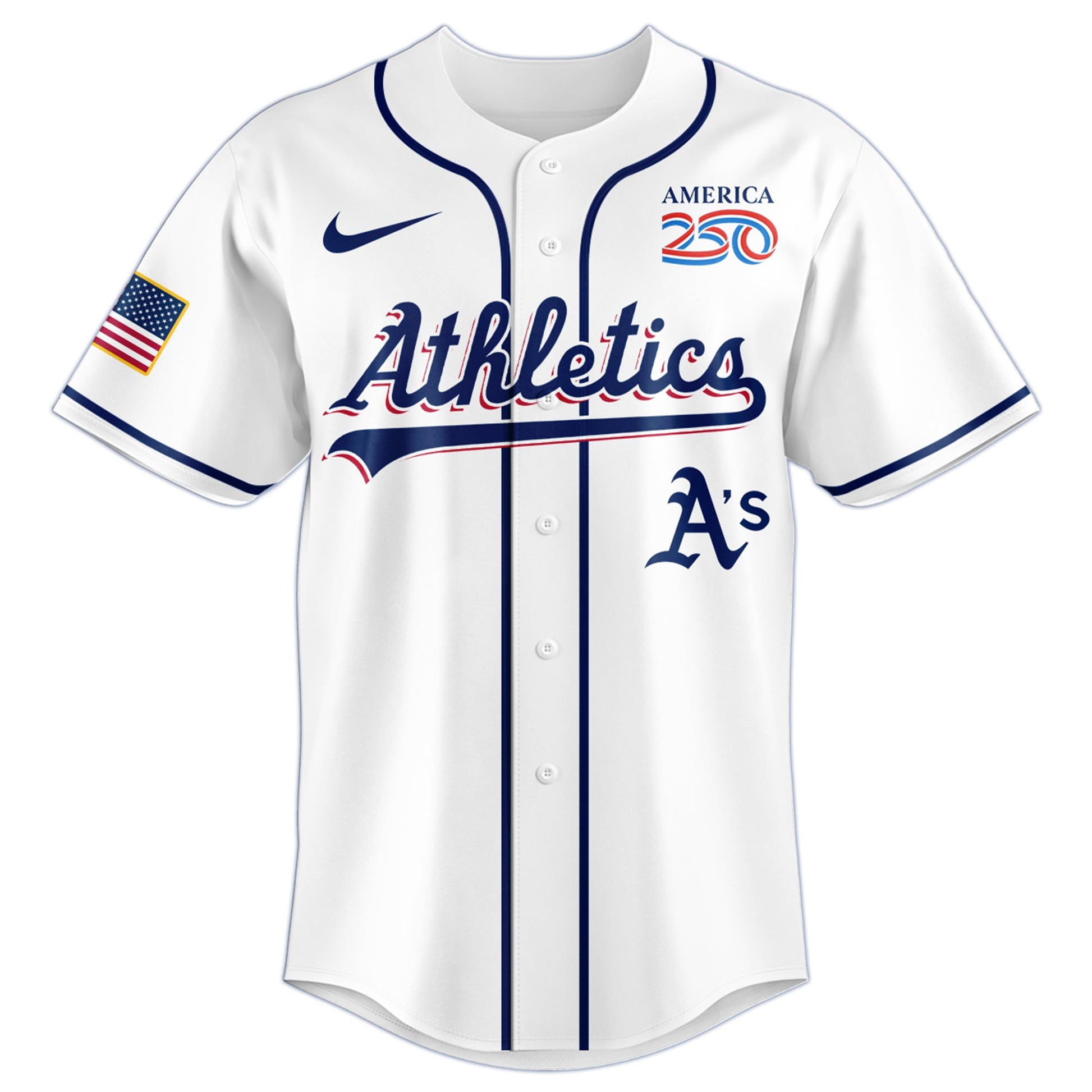 A's -  250 USA Limited Editions Jersey