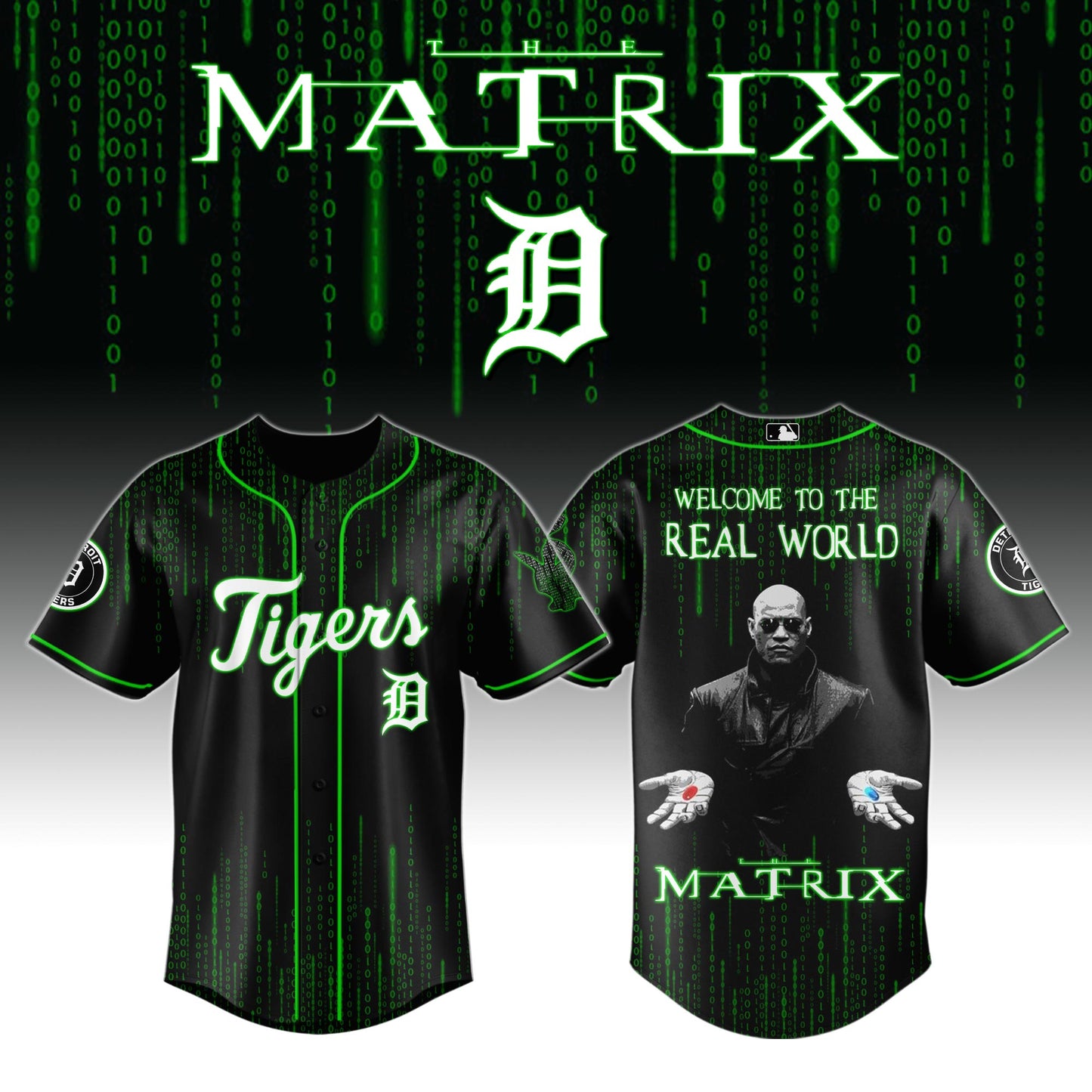 .DET Special “The Matrix” Limited Edition Jersey
