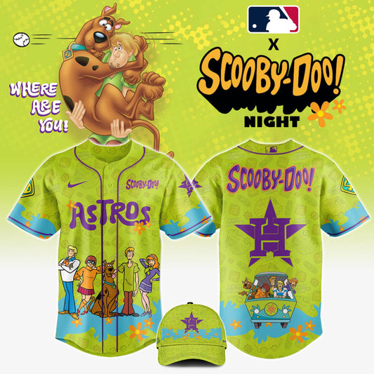 Houston Astros MLB x Scooby Doo Jersey Editions Limited