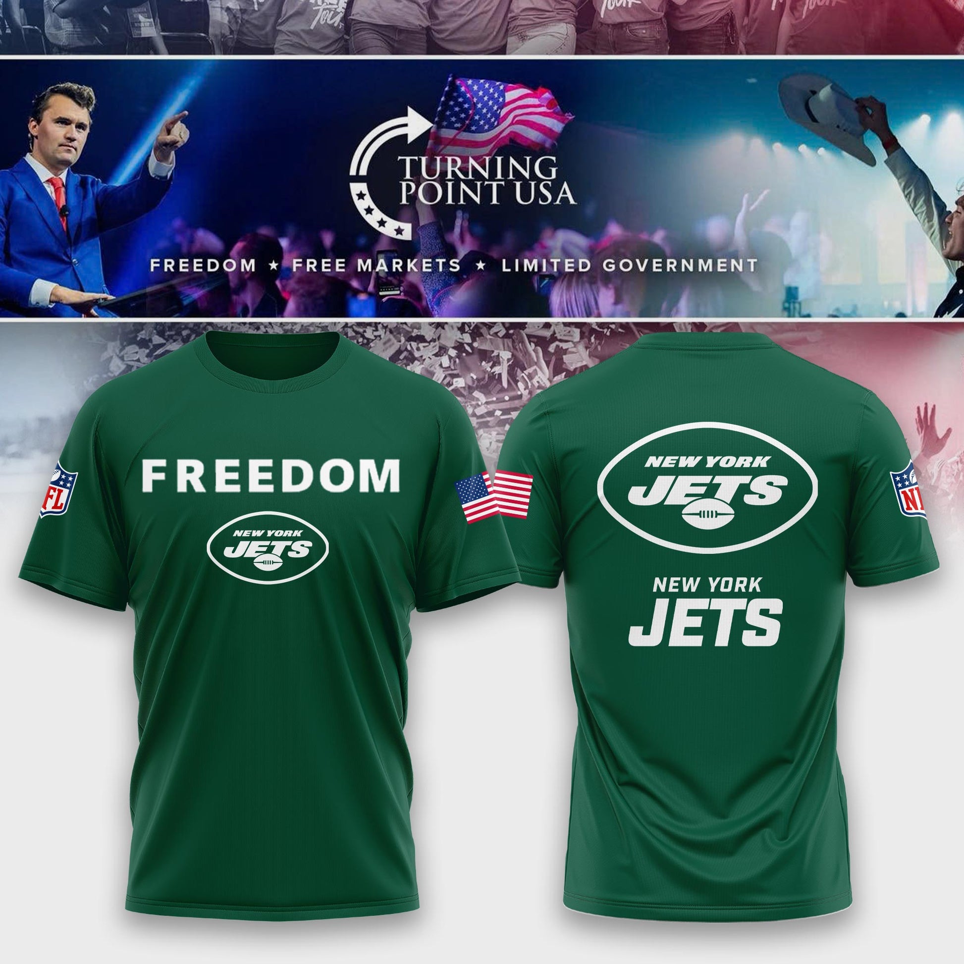 .     NYJ Freedom Legacy Tshirt