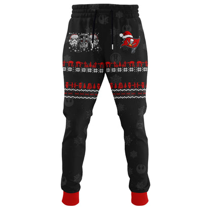 Unisex Buccaneers Merry Christmas The Force Edition Hoodie