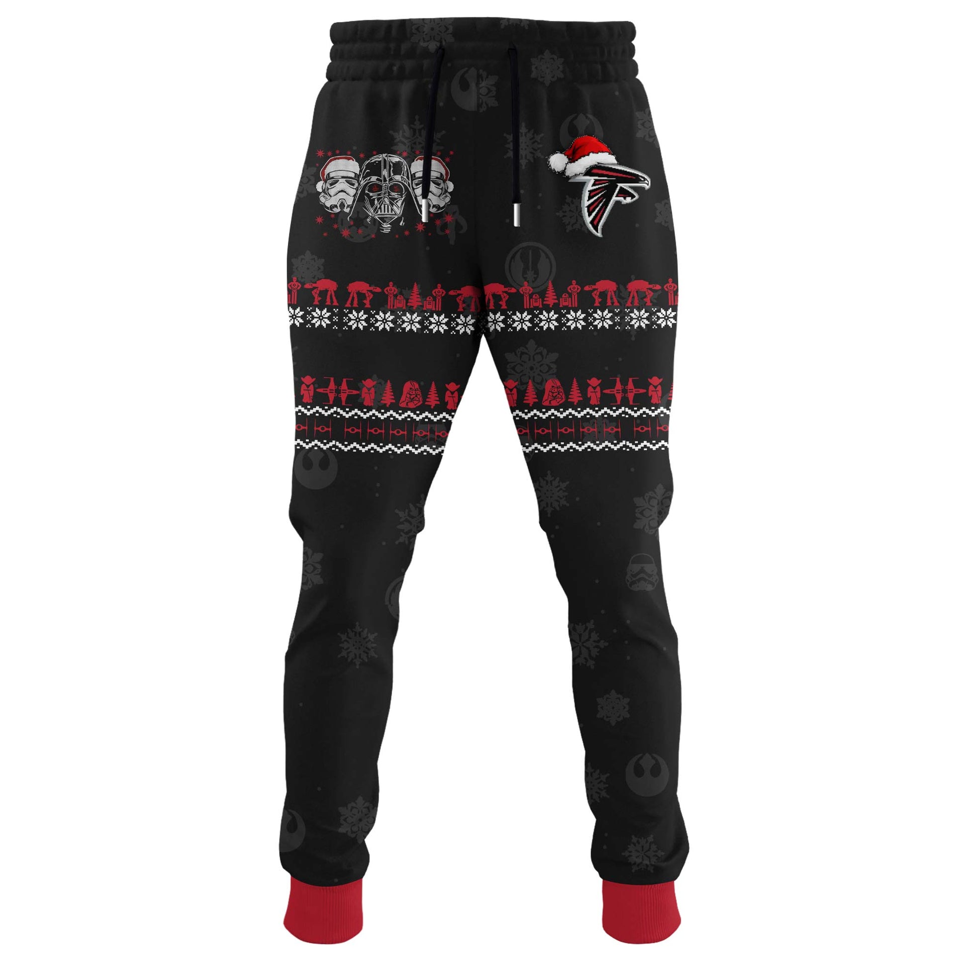 Unisex Falcons Merry Christmas The Force Edition Hoodie