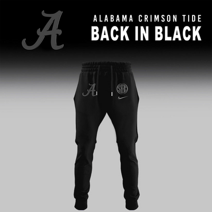 Alabama Crimson  2026 Back In Black Limited Edition Hoodie