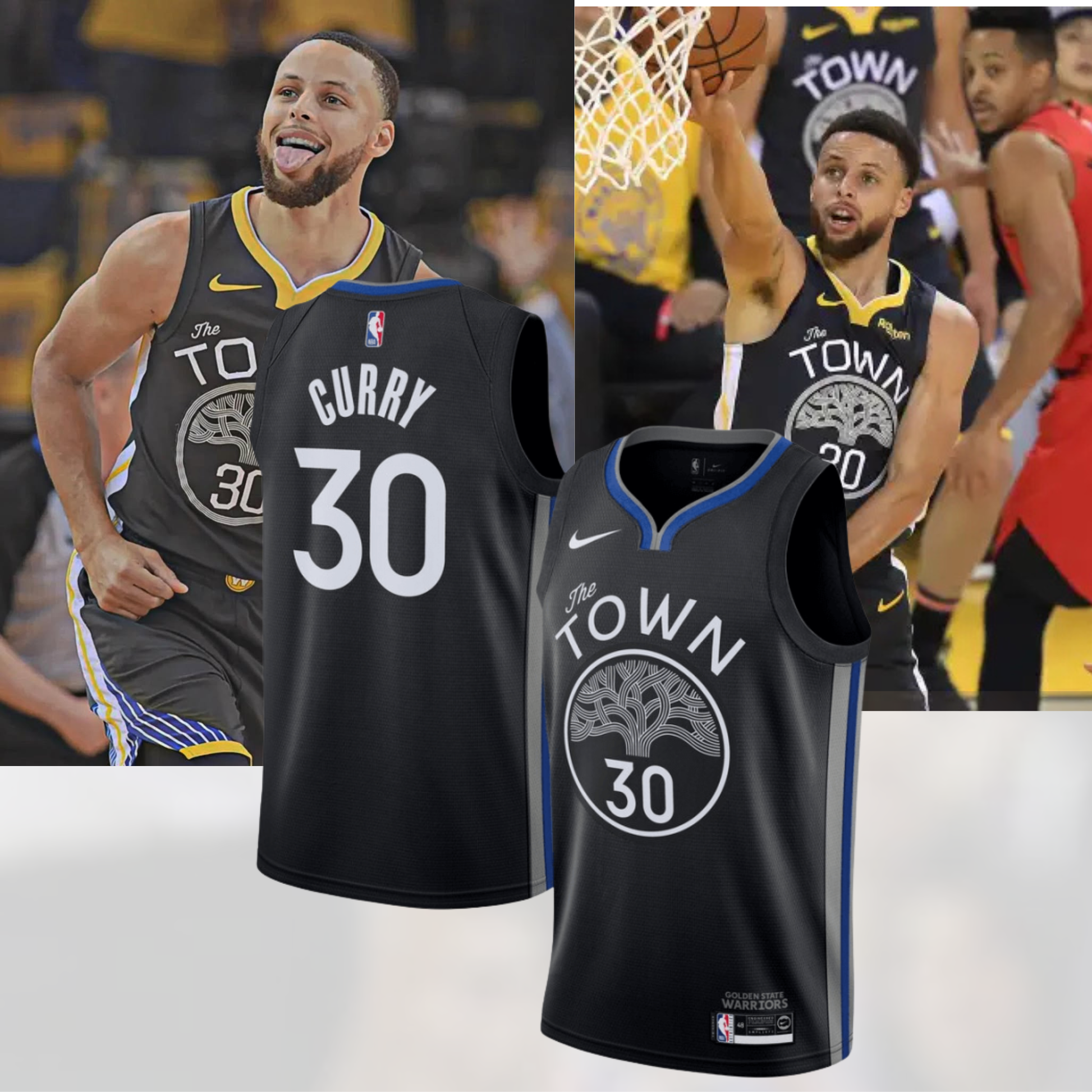 .Golden State Warriors New Jersey (Custom Name &amp; Number) 5