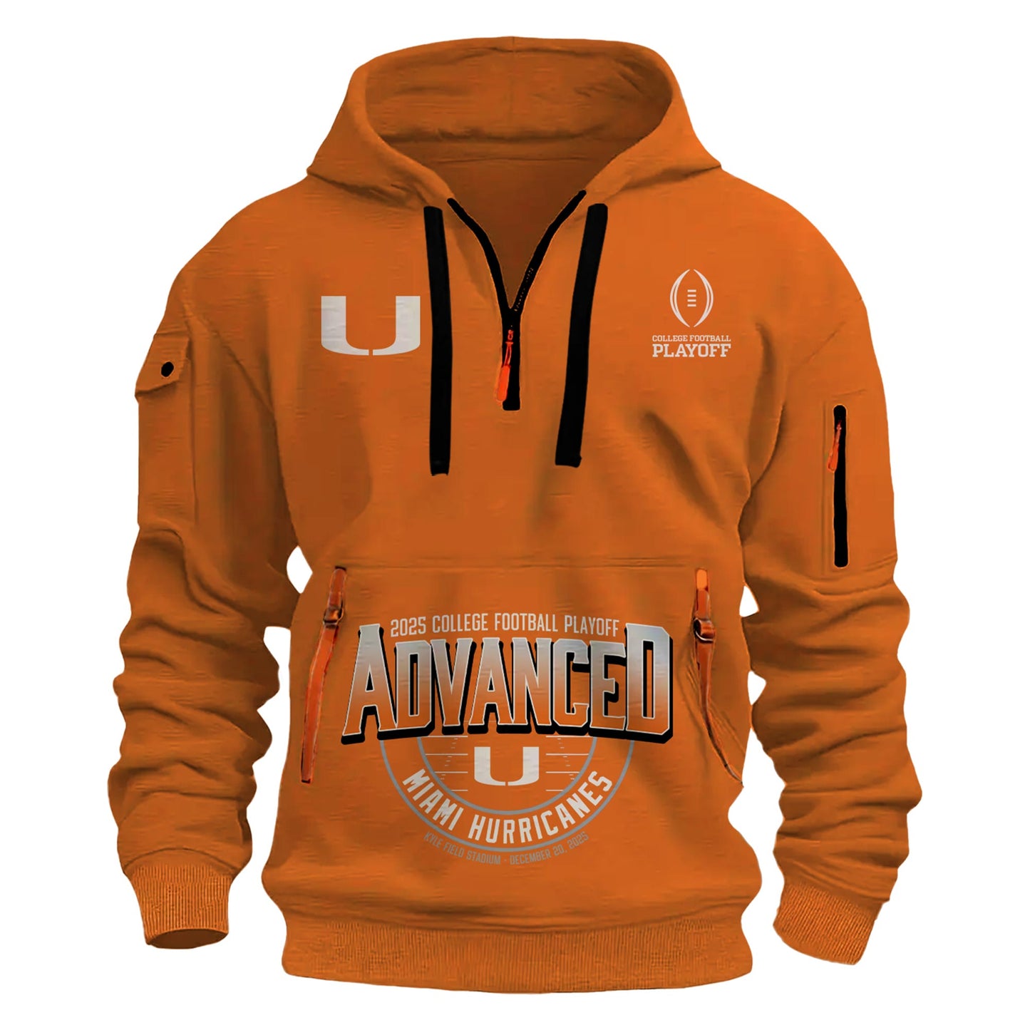 Miami Hurricanes 2025 College Football Playoff | Limited Edition KN 09 Hoodie