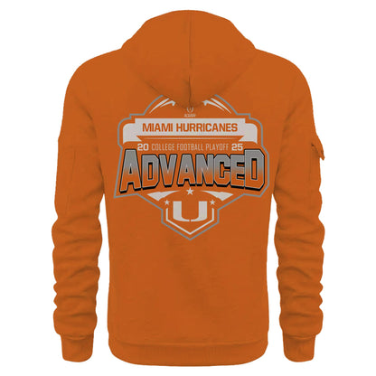 Miami Hurricanes 2025 College Football Playoff | Limited Edition KN 09 Hoodie