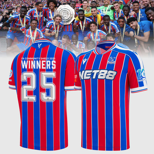 Crystal Palace F.C. FA Community Shield Winners 2025 Jersey